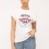 Tops Paper Heart | Route 66 Tee