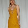 Dresses And Playsuits Barefoot Blonde | Bella Mini Dress Mustard