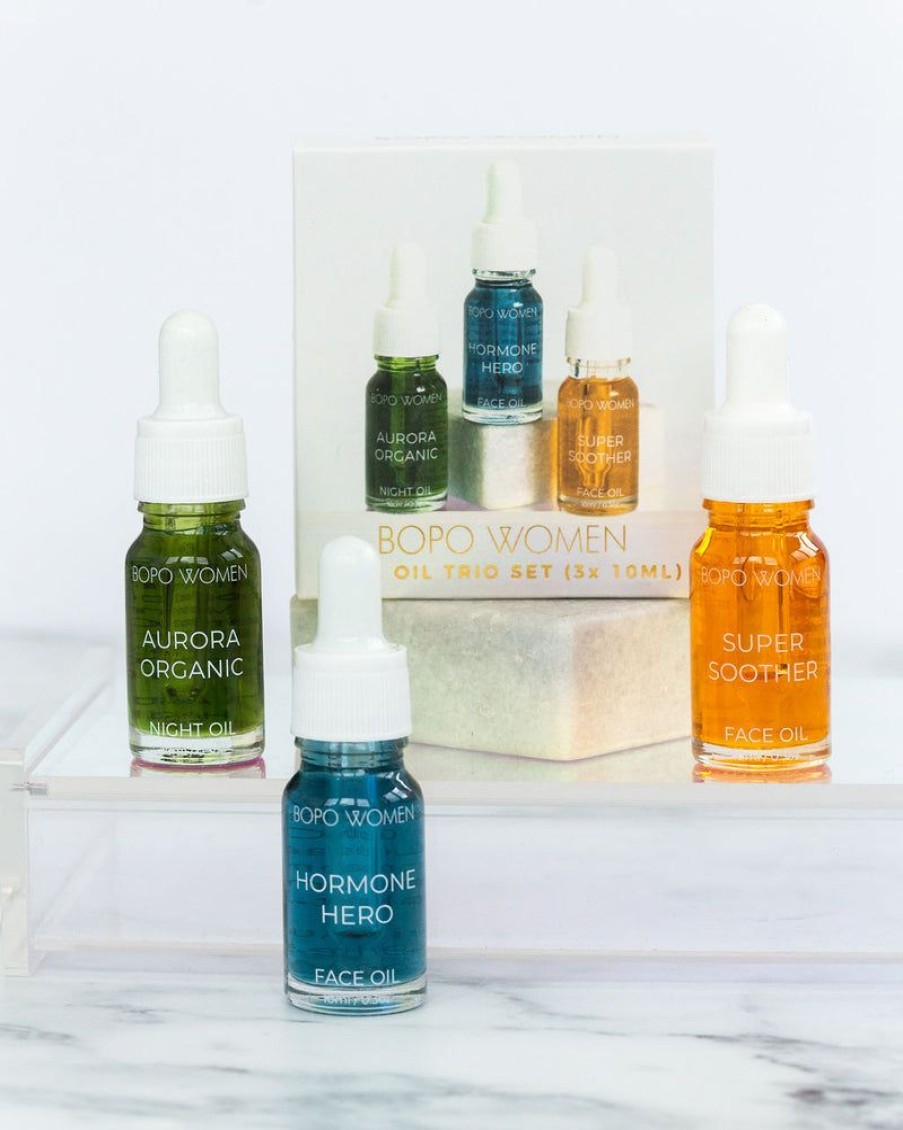 Beauty & Skincare Bopo Women | Mini Face Oil Trio