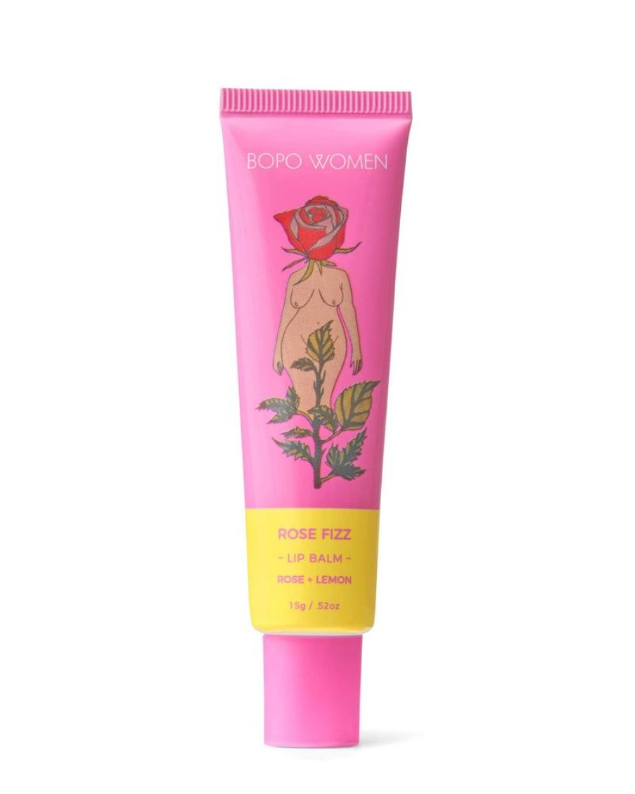 Beauty & Skincare Bopo Women | Rose Fizz Lip Balm