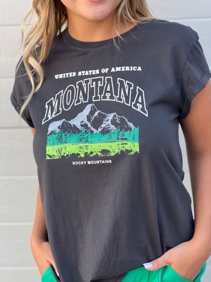 Tops Paper Heart | Montana Tee