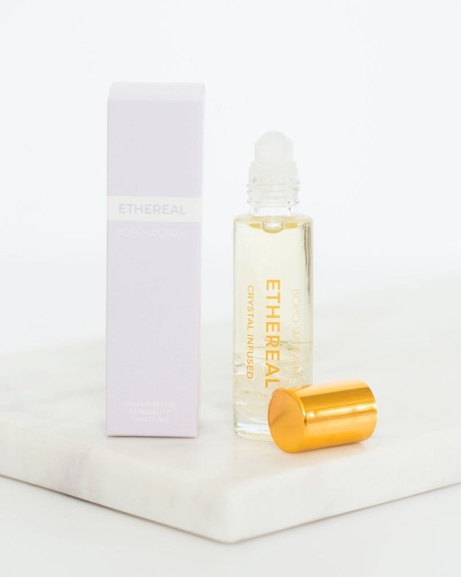 Beauty & Skincare Bopo Women | Ethereal Crystal Perfume Roller