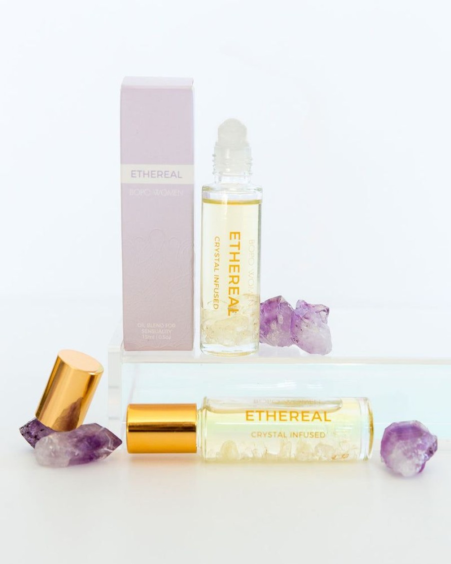 Beauty & Skincare Bopo Women | Ethereal Crystal Perfume Roller