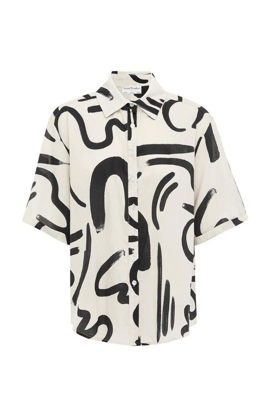 Tops Seven Wonders | York Sleeve Shirt Steel